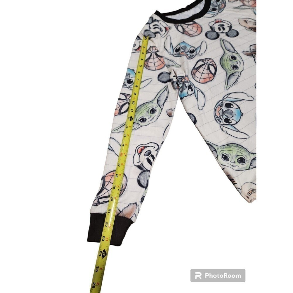 Disney 100 Character Mash Up TargetWomen's Family Pajamas Medium - Picture 7 of 11